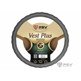 Оплётка на руль PSV VEST (EXTRA) PLUS Fiber (Серый) S