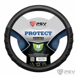 Оплётка на руль PSV PROTECT (Черный) M