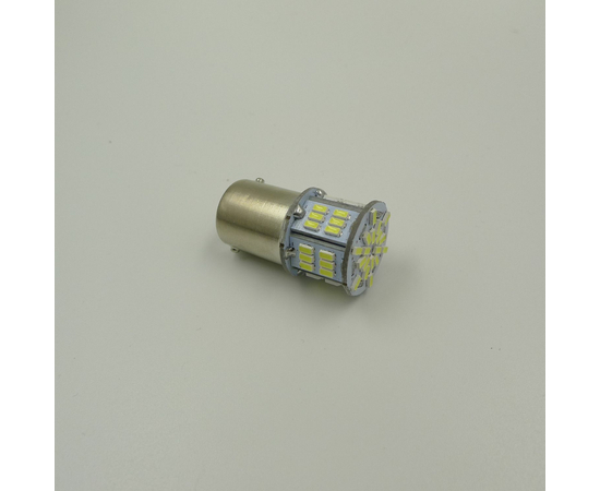 Лампа светодиодная T15 S099A /красный/ (BA15S) S25 54SMD 3014 1 contact, блистер 1 шт