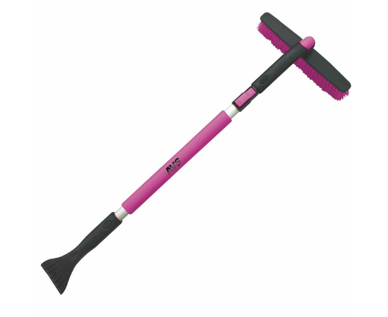 Щётка-скребок с мягкой ручкой и распушенной щетиной, поворотная, телескопич. (90-130 см) AVS SB-6330