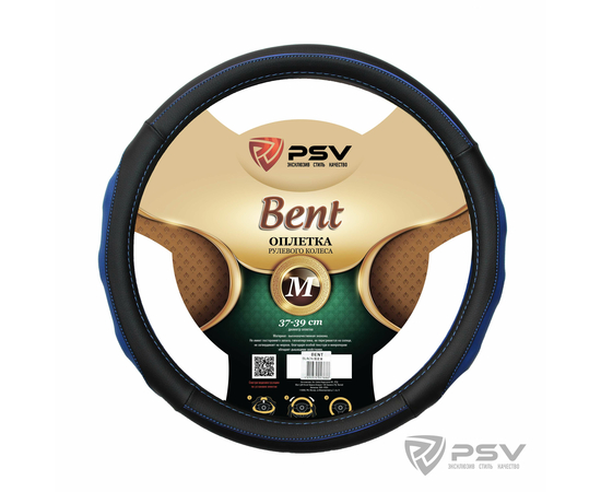 Оплётка на руль PSV BENT Fiber (Черно-Синий) М