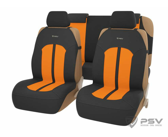 Авточехлы майки универсальные PSV Exact Plus (Оранжевый) S