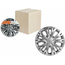 Колпаки колесные 13" "Лион", серебристый, карбон, компл. 2 шт. AirLine AWCC-13-01