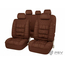 Авточехлы универсальные PSV Magnat (Коричневый) L, экокожа, 4 вставки